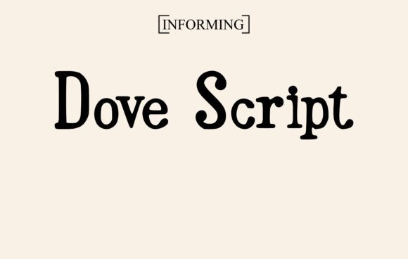 Dove Script: A Warm Serif Font for Faith-Based Messaging and Elegant Branding