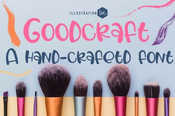 Goodcraft: A Playful Handcrafted Font for Creative Campaigns