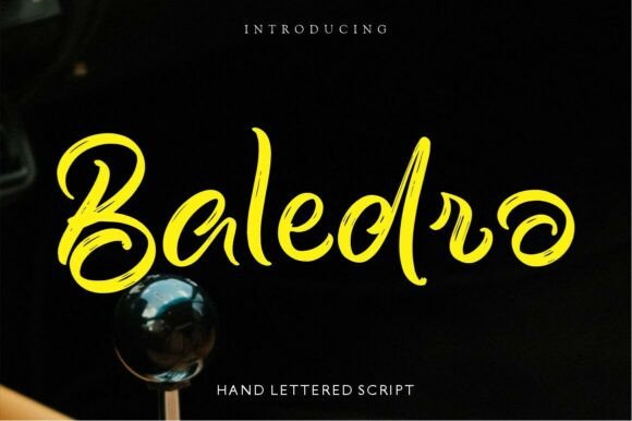 How Baledro Font Transformed My Small Business Branding