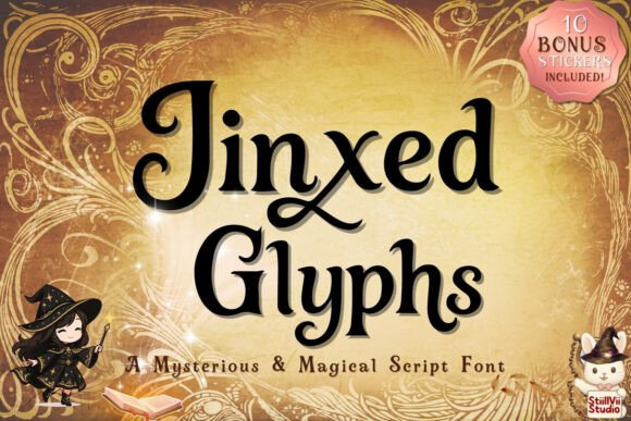 Jinxed Glyphs: The Halloween Font That Elevates Brand Design