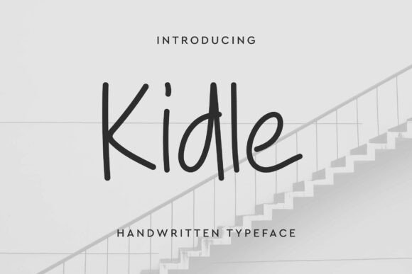 Kidle: A Fun Handwritten Font for Crafters and Small Business Sellers