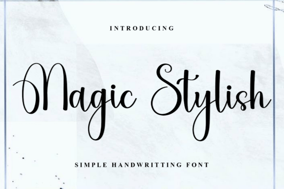 Magic Stylish: A Festive Script Font for Holiday Branding and Cheerful Designs