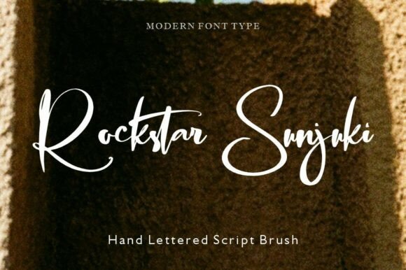Rockstar Sunjuki: A Versatile Script Font for Small Business Branding
