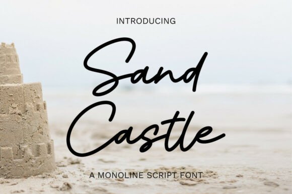Sand Castle: A Timeless Handwritten Font for Scroll-Stopping Branding