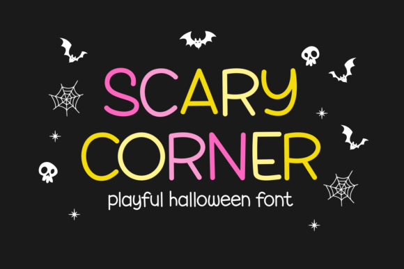 Scary Corner: A Halloween Font That Adds Whimsy to Campaign Design