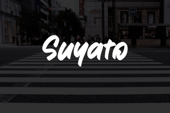 Suyato: A Handwritten Script Font for Trendy T-Shirts & Creative Makers