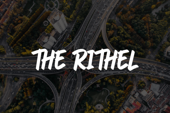 The Rithel: A Script Handwritten Font for Professional Branding