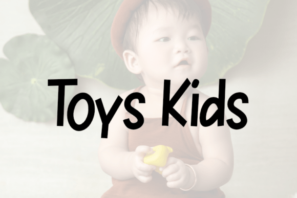 Toys Kids Font: A Playful Script Font for Creative Business Branding