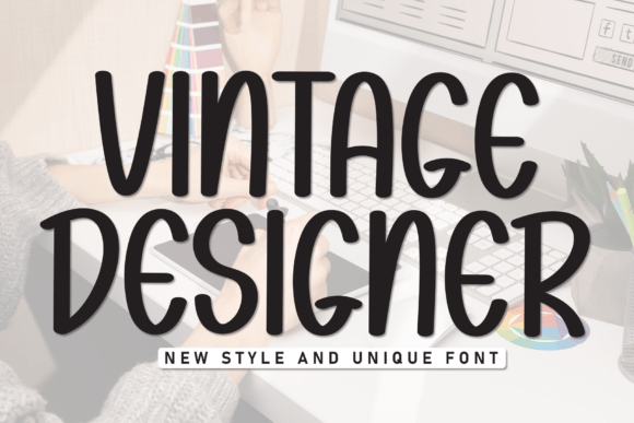 Vintage Designer: A Handwritten Font That Elevates Small Business Branding