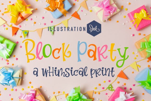 Zp Block Party Fn: A Lively Script Font for Editorial Design